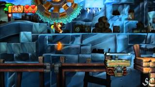 Donkey Kong Country Tropical Freeze  World 6A KONG amp Puzzle Pieces [upl. by Nosraep]