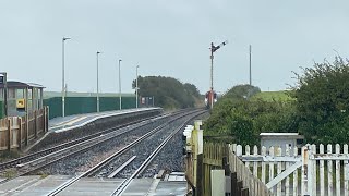 Ty Croes MG Level Crossing Isle of Anglesey 27082024 [upl. by Gladstone]