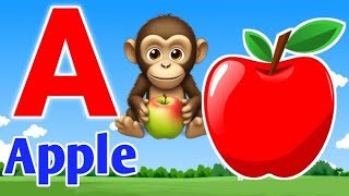 ABCD A for apple  abcd  Phonics songs  A for apple b for ball c for cat  abcd song  abcd । [upl. by Asemaj945]