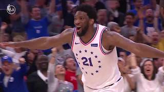 Joel Embiid Threw Down A Nasty Windmill Dunk In Game 3 vs Toronto Raptors [upl. by Jecho]