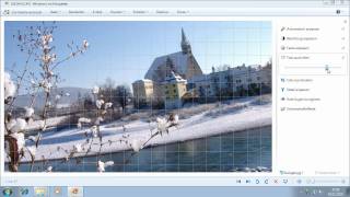 Windows 7  Bildbearbeitung mit der Windows Live Fotogalerie [upl. by Ardnajela589]