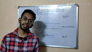 Sodium potassium ATPase pump Physiology [upl. by Iniffit]