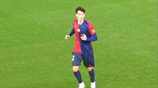 Oscar Gistau Barca Atletic debut  16 years old striker ⭐🚀 [upl. by Fe]