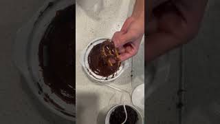 Chocolate Covered Pretzels 🥨  QuickDesserts dessert recipe [upl. by Lenrow]