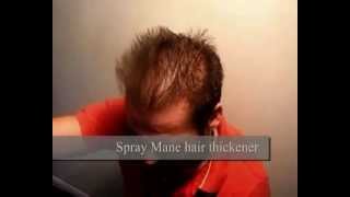 Mane Haarverdichter Demonstrationsvideo [upl. by Guildroy]