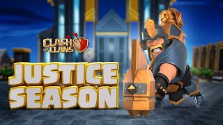 Deliver Justice Clash of Clans New Season [upl. by Odlopoel]