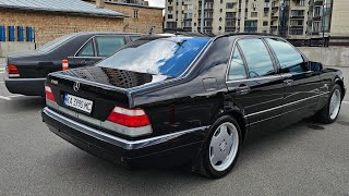 MERCEDES W140 S500  S600 АВТОМОБИЛЬ ЛЕГЕНДА [upl. by Ortrud]