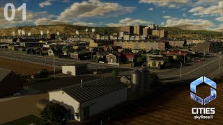 FIRST LOOK amp CITY BUILDING NEW BEGINNINGS  STARTING OUR DREAM CITY  CITIES SKYLINES II PART 01 [upl. by Sosanna308]