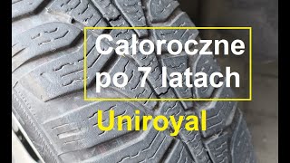 7letnie  Uniroyal RainTyre  Toyota Starlet  Czemu nie pękają [upl. by Yahsed]