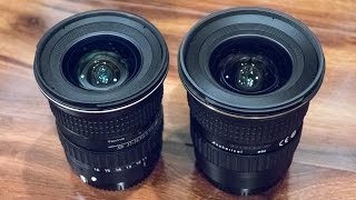 Tokina 1120mm vs Tokina 1116mm  Canon EF Mount [upl. by Garlaand]