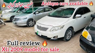 Toyota corolla xli 2009 model for sale  Full review  Munasib qimat  Pakistan Punjab  100k views [upl. by Alper]