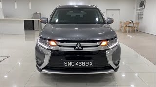 Mitsubishi Outlander 24 CVT Sunroof Grey 2015 Facelift SNC4389X [upl. by Rosse196]