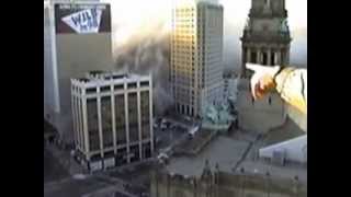 Hudsons Building DemolitionOct98 DETROIT MICHIGAN [upl. by Aser529]