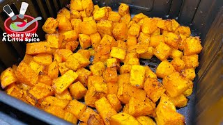 Best Air Fryer Roasted Butternut Squash Recipe [upl. by Karub]