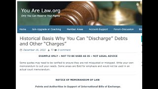 History of Discharging DebtsCases and Why [upl. by Daly]