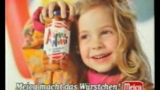 Mini Wini Würstchenkette Meica  Werbung 90er Jahre [upl. by Atoiyanap]