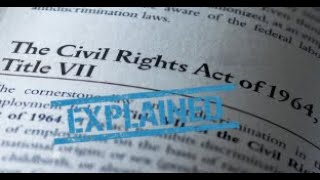 The Civil Rights Act of 1964  EXPLAINED [upl. by Lirba]