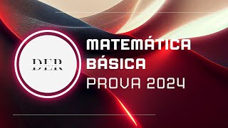 Matemática Básica 2024 [upl. by Russon]