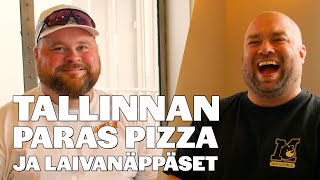 Seikkailu Viroon Osa 4 Tallinnan paras pizza ja laivanäppäset  IHAN HERLEVIN HYVÄÄ [upl. by Kappel]