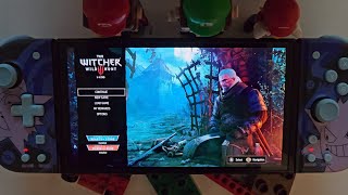 The Witcher 3 Wild Hunt Nintendo Switch OLED [upl. by Notgnihsaw]