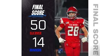 Elk River vs Brainerd Football Sept 6 2024 Game Highlights [upl. by Clarke]