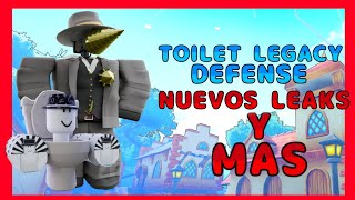 TOILET LEGACY DEFENSE NUEVOS LEAKS viralvideo SORTEO [upl. by Aleak]