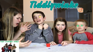 Impossible Tiddlywinks Game  That YouTub3 Family [upl. by Meares805]