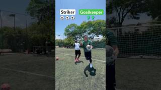 Striker vs Goalkeeper 🧤⚽️ [upl. by Melise]