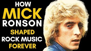 Mick Ronson Unsung Hero of Rock n Roll And His Heartbreaking End [upl. by Saffier]