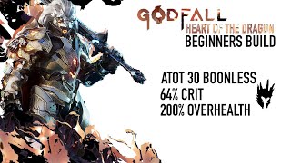 GODFALL  SILVERMANE BEGINNERS BUILD  ATOT 30 BOONLESS   WITH COMMENTARY [upl. by Iras198]