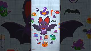 Baby Bat Sticker baby bat viralvideo [upl. by Pentheam]