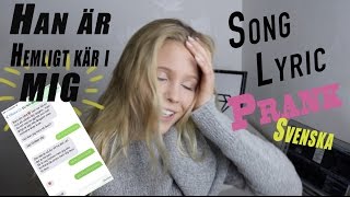 SONG LYRIC PRANK SVENSKA  DIN IDIOT  Norlie amp KKV [upl. by Eelydnarb]