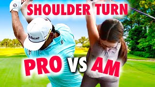 PRO GOLFERS Reveal The Secret To Shoulder Turn You Wont Believe What They Do golf swing tips [upl. by Hugues]