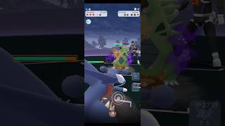 Defeating Cliffs Tyranitar🪨🔥shorts trending viralvideo viralshorts pokemon pokemongo pokémon [upl. by Baoj]