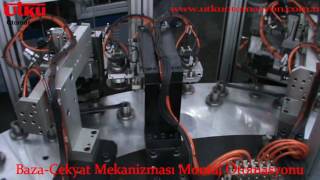 HIDEABED CHAIR MECHANISM ASSEMBLY MACHINE  BAZA  CEKYAT MEKANİZMASI MONTAJ MAKİNASI [upl. by Tham979]