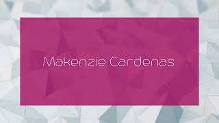 Makenzie Cardenas  appearance [upl. by Adnaram]