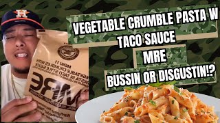 Bussin or Disgustin MRE from the military [upl. by Alpert732]