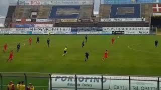 COMO  INVERUNO IL GOL DEL PAREGGIO DI GENTILE AL SINIGAGLIA [upl. by Yob]