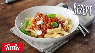 Original italienische Bolognese im Schnellkochtopf zum Nachkochen [upl. by Romney839]