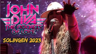 John Diva and the Rockets of Love Live Solingen 2023 [upl. by Acisseg]