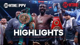 Errol Spence Jr vs Terence Crawford FULL CARD Highlights  SHOWTIME PPV [upl. by Emanuele]