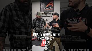 Whats wrong with this AR15 Pt2 LakeErieArms GunRange Range Gunsmith Gunsmithing AR15 [upl. by Idissak]