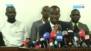 Direct • Déclaration des avocats de Ousmane Sonko [upl. by Francesca]