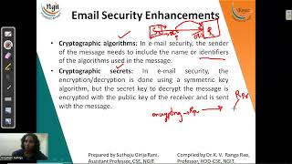 51 Email Security Security at Application Layer [upl. by Oam]