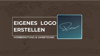 Eigenes Logo erstellen  so bin ich vorgegangen Skizzen und Vektorisieren [upl. by Windham]