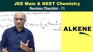 Hydrocarbons  Alkenes  Revision Checklist 11 for JEE amp NEET Chemistry [upl. by Eiramacissej]