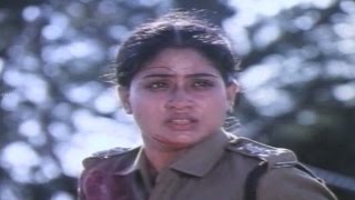 Karthavyam Movie  Vijayashanthi Best Climax Action Scene  VijayashanthiVinod Kumar [upl. by Yenar256]