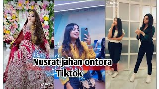 Nusrat jahan ontora best tiktok video 2021😲 tiktok nusratjahanontora [upl. by Lucrece]