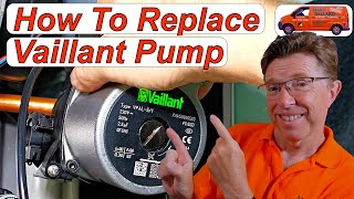 Vaillant F75 How to Replace a Pump in a Vaillant ecoTec Pro amp Plus Boiler Step by Step Instruction [upl. by Raf821]