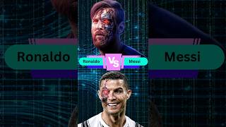 Cyborg Ronaldo vs Robot Messi  Mbappe 🤖 [upl. by Ssyla273]